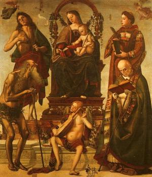 路加 西諾雷利 Sant'Onofrio Altarpiece,